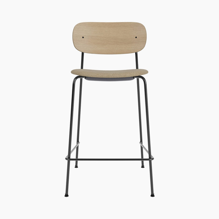 Co Counter Chair, Seat Upholstered - Audo Bouclé 02