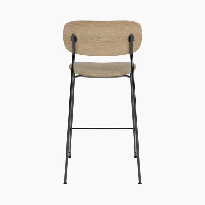 Co Counter Chair, Seat Upholstered - Audo Bouclé 02