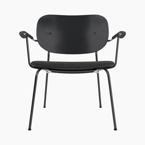 Co Lounge Chair, Seat upholstered - Black Oak | Re-wool 0198