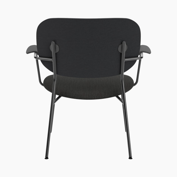 Co Lounge Chair, Seat upholstered - Black Oak | Re-wool 0198