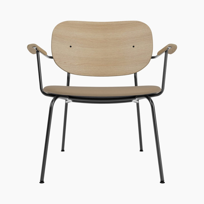 Co Lounge Chair, Seat upholstered - Natural Oak | Sierra 1611