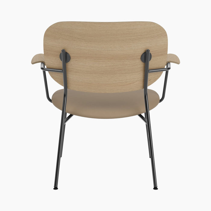 Co Lounge Chair, Seat upholstered - Natural Oak | Sierra 1611