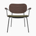 Co Lounge Chair, Seat upholstered - Dark Stained Oak | Sierra 0441