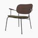 Co Lounge Chair, Seat upholstered - Dark Stained Oak | Sierra 0441