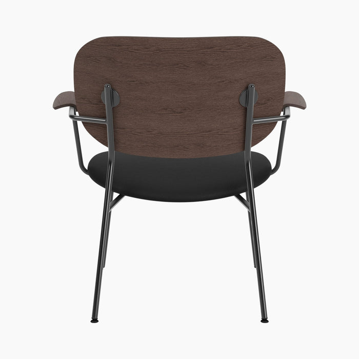 Co Lounge Chair, Seat upholstered - Dark Stained Oak | Sierra 1001