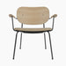 Co Lounge Chair, Seat upholstered - Natural Oak | Audo Bouclé 02