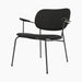Co Lounge Chair, fully upholstered - Black Oak | Re-wool 0198