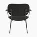 Co Lounge Chair, fully upholstered - Black Oak | Re-wool 0198