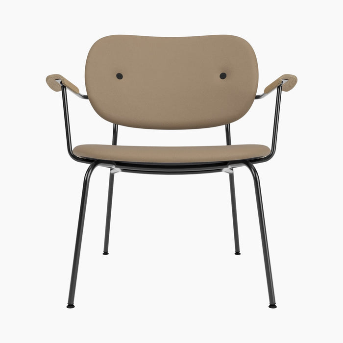 Co Lounge Chair, fully upholstered - Natural Oak | Sierra 1611