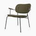 Co Lounge Chair, fully upholstered - Dark Stained Oak | Sierra 0441
