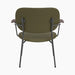 Co Lounge Chair, fully upholstered - Dark Stained Oak | Sierra 0441
