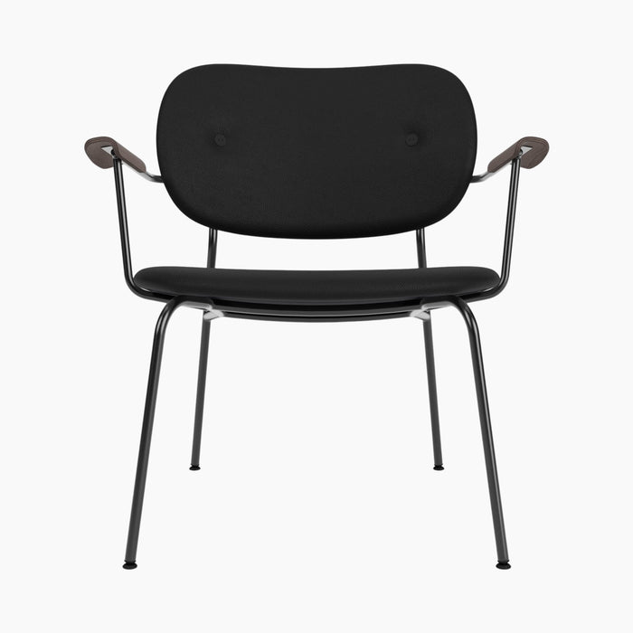 Co Lounge Chair, fully upholstered - Dark Stained Oak | Sierra 1001