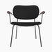 Co Lounge Chair, fully upholstered - Dark Stained Oak | Sierra 1001