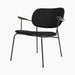 Co Lounge Chair, fully upholstered - Dark Stained Oak | Sierra 1001