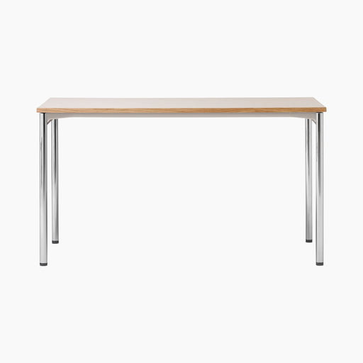 Co Table - Chrome | Creme Laminate