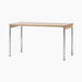 Co Table - Chrome | Creme Laminate