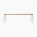 Co Table - Chrome | Creme Laminate