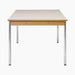 Co Table - Chrome | Creme Laminate