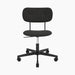 Co Task Chair, Fully Upholstered, Black base - Re-wool 0198