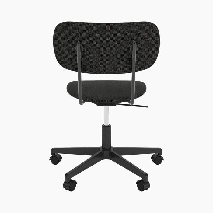 Co Task Chair, Fully Upholstered, Black base - Re-wool 0198