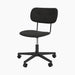 Co Task Chair, Fully Upholstered, Black base - Re-wool 0198