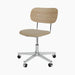 Co Task Chair, Seat Upholstered, Aluminium base - Audo Bouclé 02