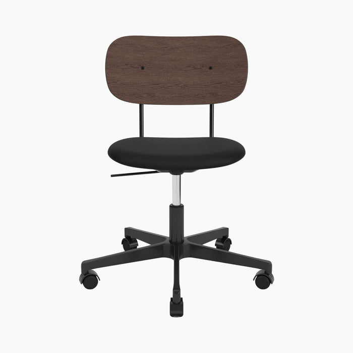Co Task Chair, Seat Upholstered, Black base - Sierra 1001
