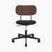 Co Task Chair, Seat Upholstered, Black base - Sierra 1001