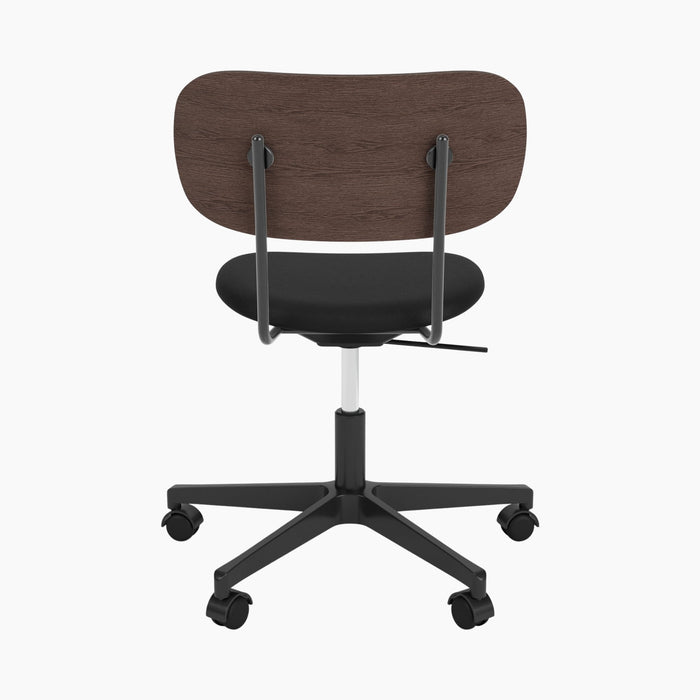 Co Task Chair, Seat Upholstered, Black base - Sierra 1001