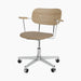 Co Task Chair, Seat Upholstered w/armrest, Aluminium base - Sierra 1611