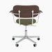 Co Task Chair, Seat Upholstered w/armrest, Aluminium base - Sierra 0441