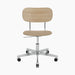 Co Task Chair, Veneer - Polished aluminium