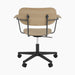 Co Task Chair, Veneer - Black aluminium