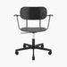 Co Task Chair, Veneer - Black aluminium
