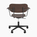 Co Task Chair, Veneer - Black aluminium