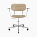 Co Task Chair, Veneer - Polished aluminium