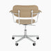 Co Task Chair, Veneer - Polished aluminium