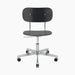 Co Task Chair, Veneer - Polished aluminium