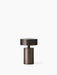 Column Table Lamp, Portable - Bronzed Aluminium