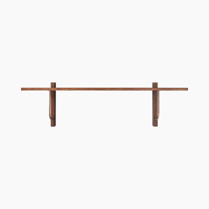 Corbel Shelf, Large - Dark Stained Oak