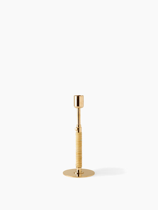Duca Candle Holder - Polished Brass