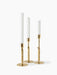 Duca Candle Holder - Polished Brass