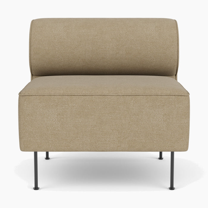 Eave Dining Sofa, Open section modules - Audo Bouclé 02