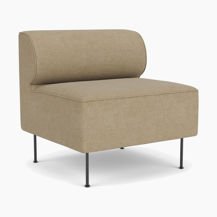 Eave Dining Sofa, Open section modules - Audo Bouclé 02