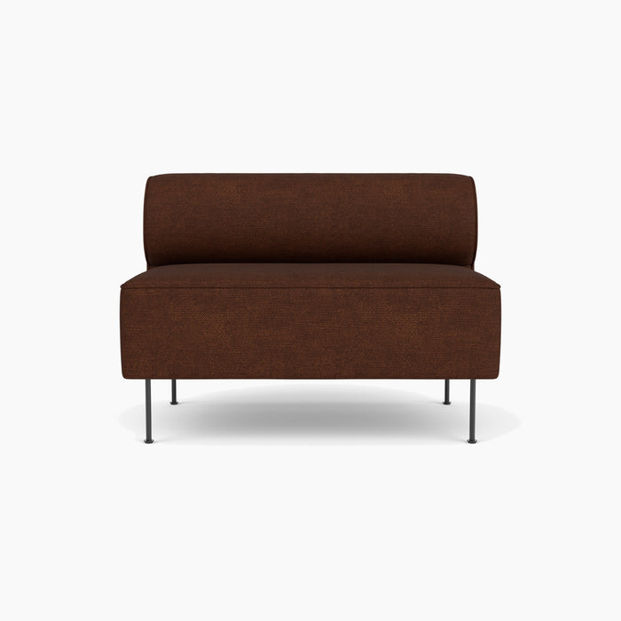 Eave Dining Sofa, Open section modules - Audo Bouclé 08