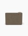 Back view of the Eave Modular Sofa, 96, Chaise Longue in a textured brown Safire fabric against a white background.