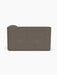 Back view of the Eave Modular Sofa, 96, Corner 144, upholstered in a textured, brownish Bouclé fabric on a white background.