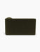 A back view of the Eave Modular Sofa, 96, Corner 144, upholstered in a dark green fabric, against a plain white background.