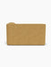 Back view of the Eave Modular Sofa, 96, Corner 144, upholstered in a textured, mustard-yellow fabric on a white background.