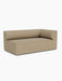 A light brown Eave Modular Sofa, 96, Corner 192 with a right-hand corner, upholstered in textured bouclé fabric.